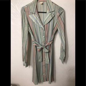 Vintage Striped Dress